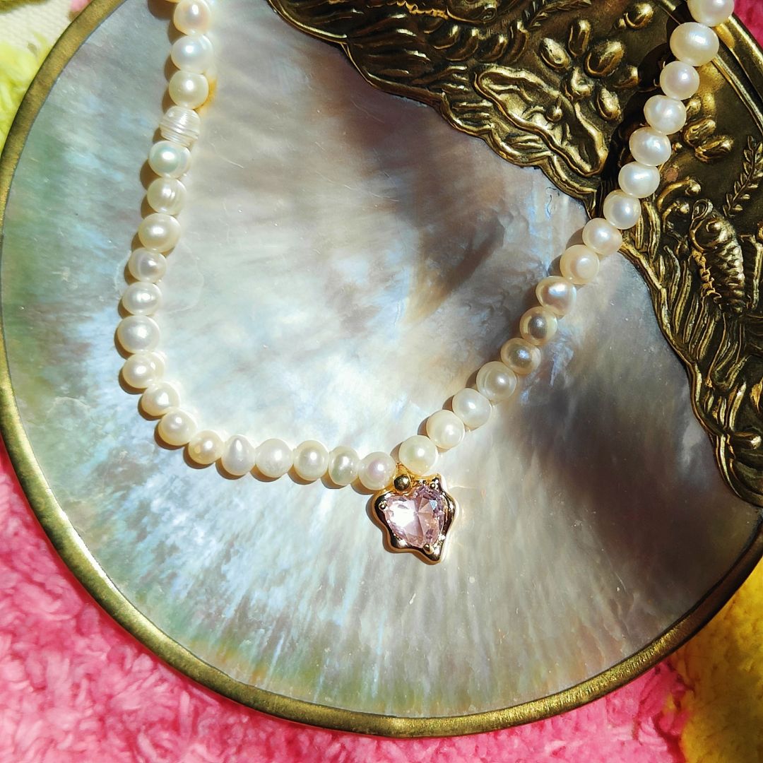 Pink Heart - collana