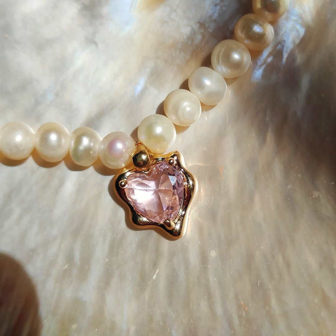 Pink Heart - collana